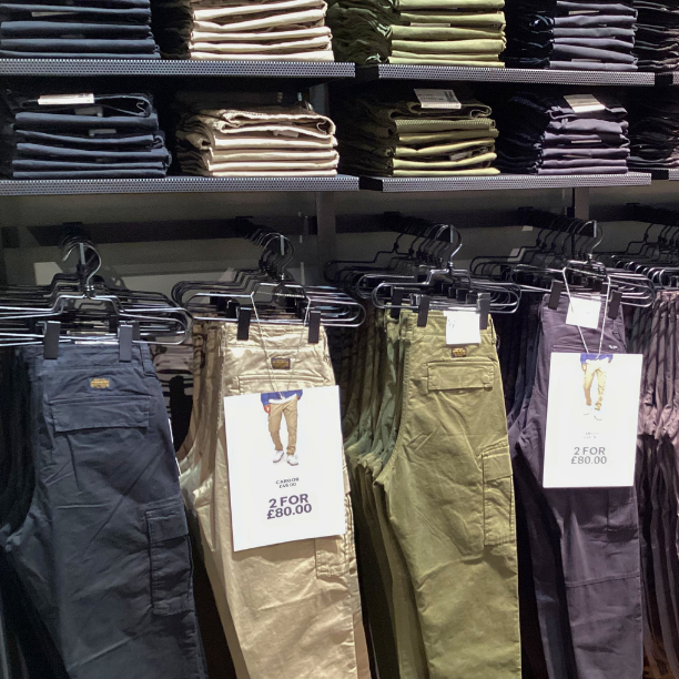 Jack & Jones 2 For £80 Men's Trousers