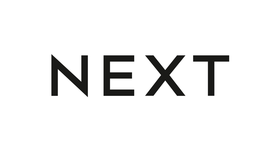 Next Logo Black On White 2