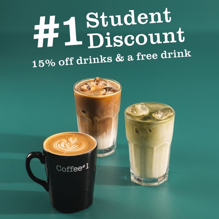 Coffee#1 Student Discount (1)