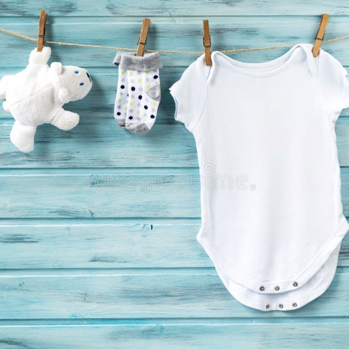 Baby Boy Clothes White Bear Toy Clothesline Body Socks 70055736